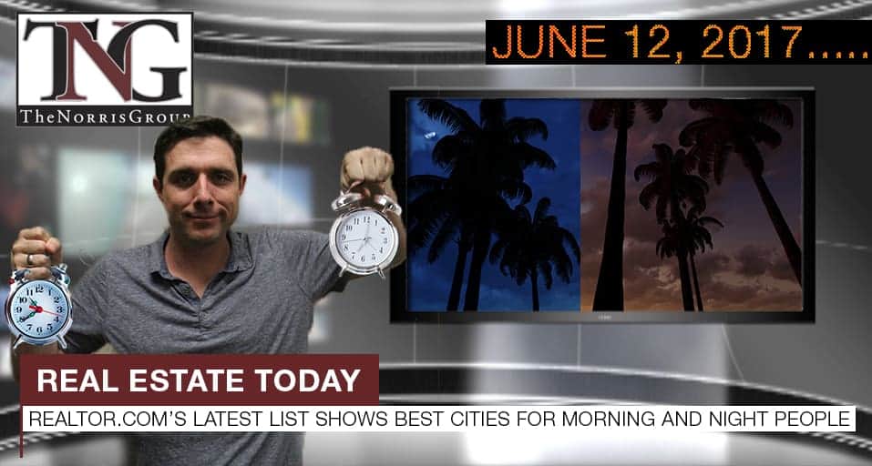 Real Estate Today clocks