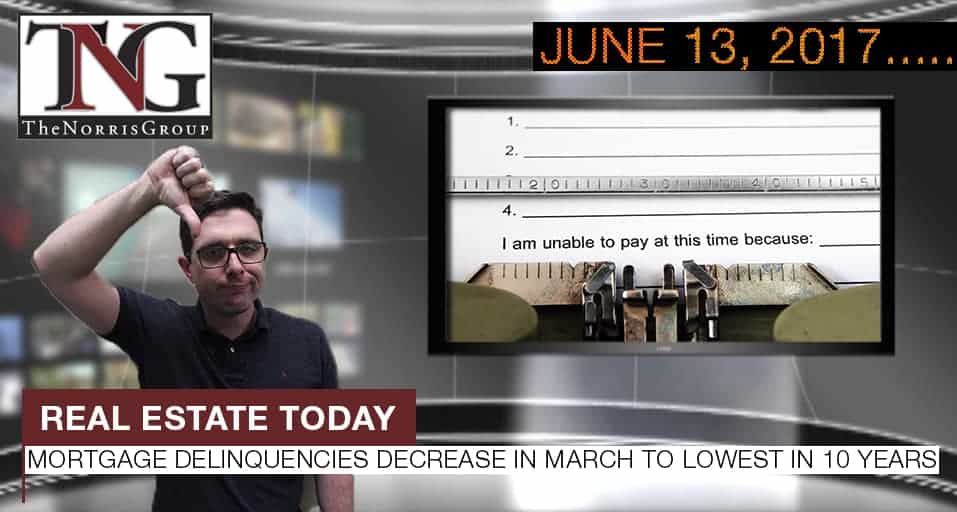 Real Estate Today delinquencies