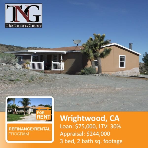 Wrightwood Hard Money Loan