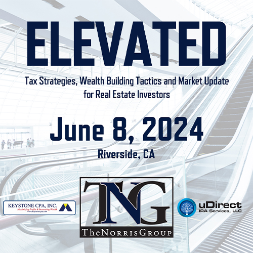 Elevated- Tax Strategies, Wealth Building Tactics and Market Update/Forecast